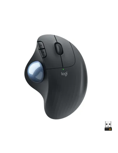 Logitech Ergo M575 Ratón Trackball Inalámbrico 2000DPI Gris