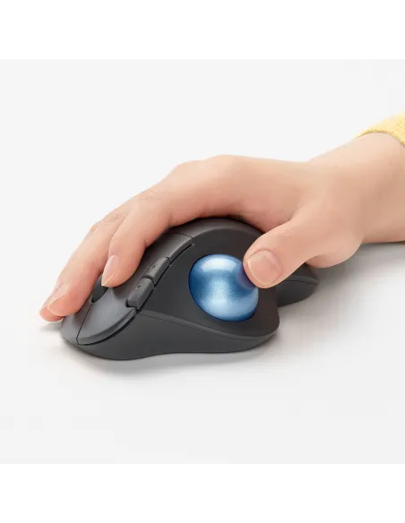 Logitech Ergo M575 Ratón Trackball Inalámbrico 2000DPI Gris