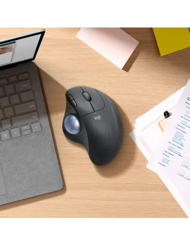 Logitech Ergo M575 Ratón Trackball Inalámbrico 2000DPI Gris