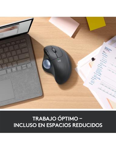 Logitech Ergo M575 Ratón Trackball Inalámbrico 2000DPI Gris