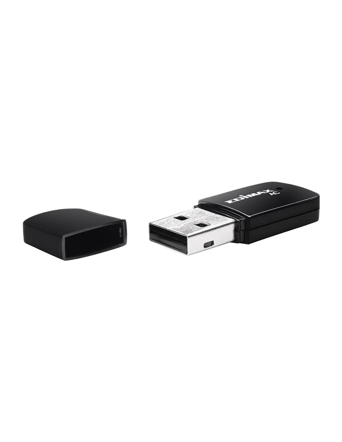 Edimax EW-7811UTC Mini Adaptador Inalámbrico USB AC600 WiFi 5 Doble Banda Negro