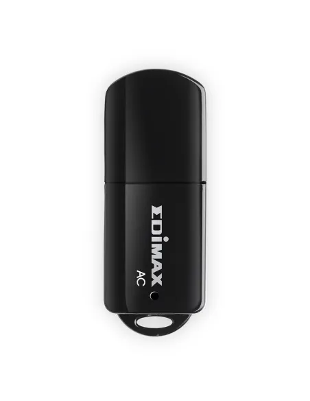 Edimax EW-7811UTC Mini Adaptador Inalámbrico USB AC600 WiFi 5 Doble Banda Negro