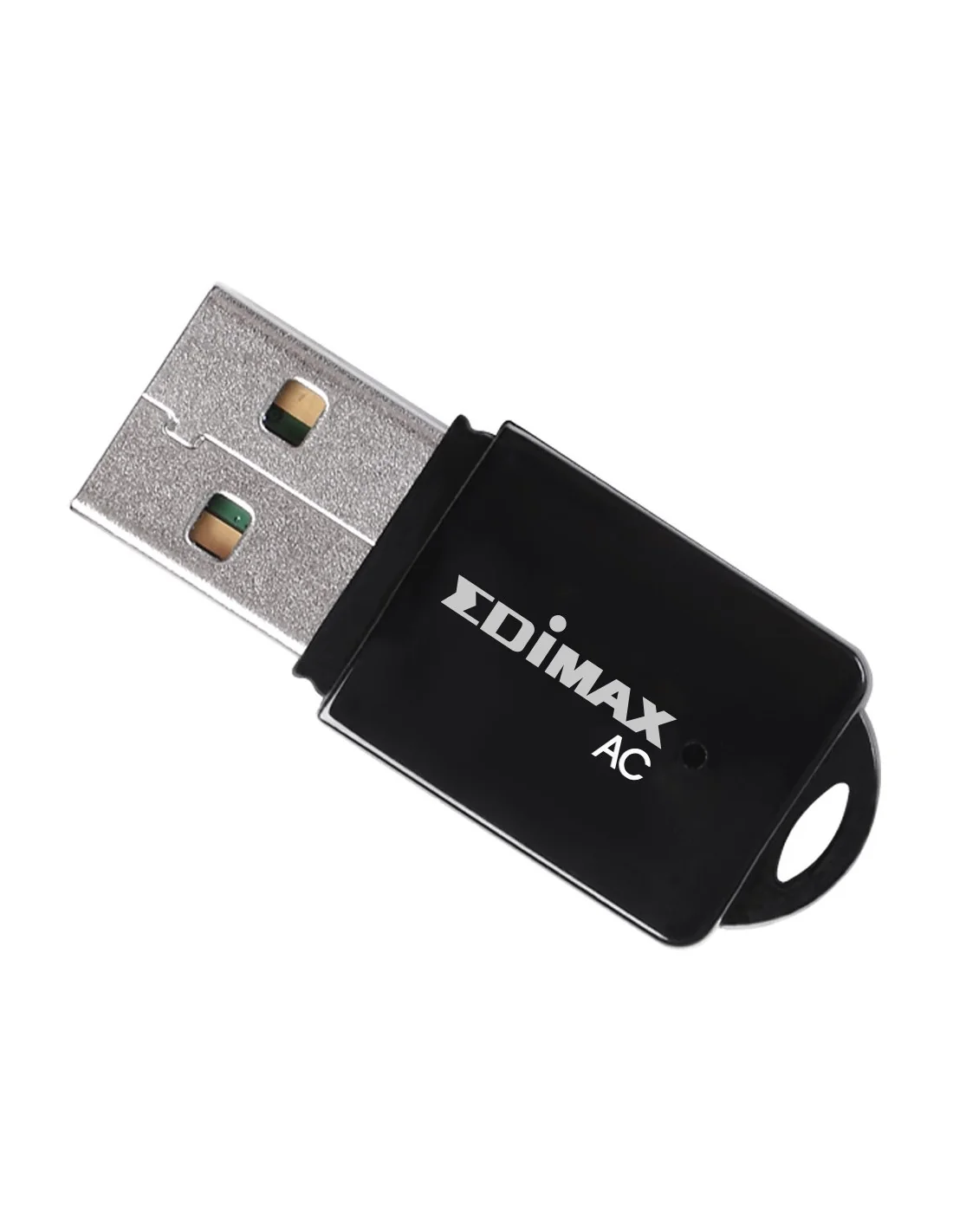 Edimax EW-7811UTC Mini Adaptador Inalámbrico USB AC600 WiFi 5 Doble Banda Negro