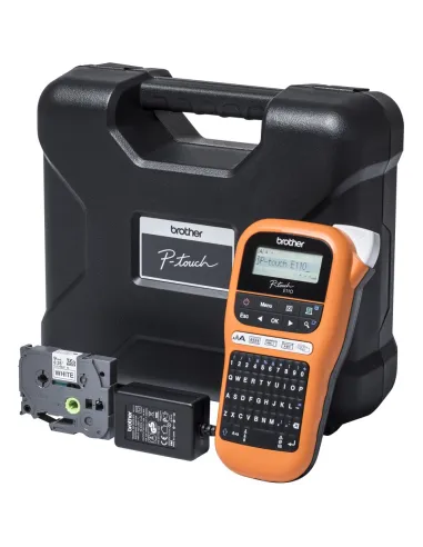 Brother PT-E110VP Rotuladora Electrónica Portátil