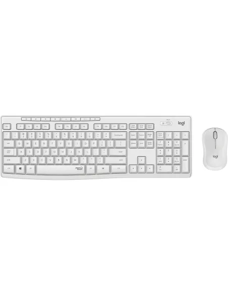 Logitech 920-009819 MK295 Combo Teclado + Ratón Inalámbricos Blanco Crudo ( Teclado Aleman )