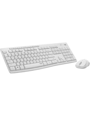 Logitech 920-009819 MK295 Combo Teclado + Ratón Inalámbricos Blanco Crudo ( Teclado Aleman )