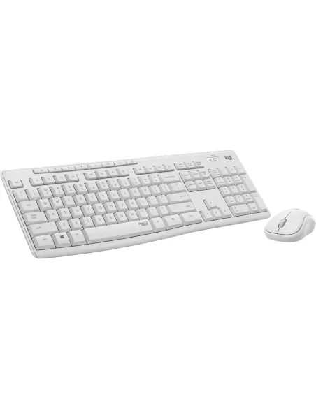 Logitech 920-009819 MK295 Combo Teclado + Ratón Inalámbricos Blanco Crudo ( Teclado Aleman )
