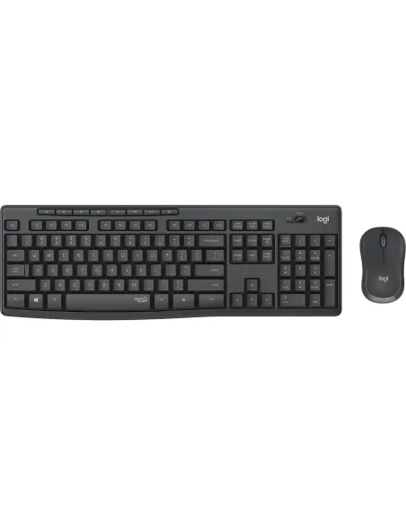 Logitech 920-009802 MK295 Silent Combo de Ratón y Teclado Inalámbricos Negros