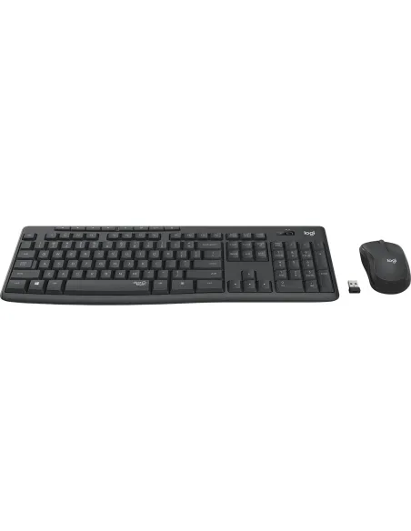 Logitech 920-009802 MK295 Silent Combo de Ratón y Teclado Inalámbricos Negros