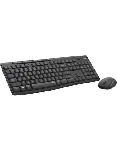 Logitech 920-009802 MK295 Silent Combo de Ratón y Teclado Inalámbricos Negros