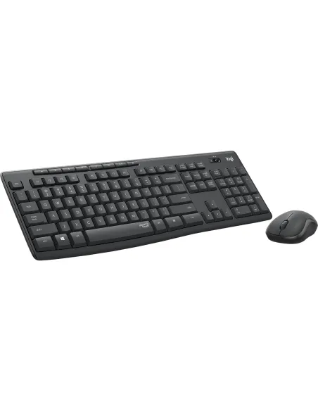 Logitech 920-009802 MK295 Silent Combo de Ratón y Teclado Inalámbricos Negros
