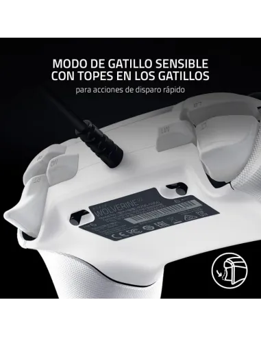 Razer Wolverine V2 Gamepad para Xbox One/Xbox Series X/S/PC Blanco