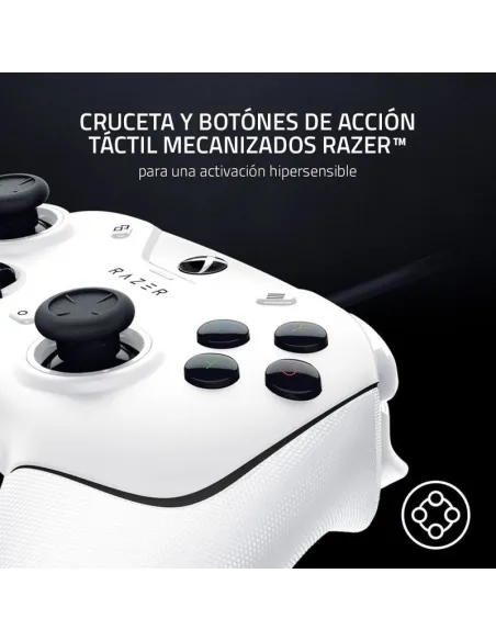 Razer Wolverine V2 Gamepad para Xbox One/Xbox Series X/S/PC Blanco