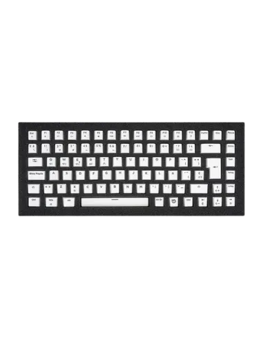 Hiditec KEYCP1000 Set Teclas 75% QWERTY Español Gris