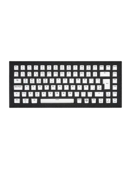 Hiditec KEYCP1000 Set Teclas 75% QWERTY Español Gris