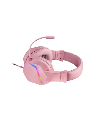 Mars Gaming MCPRGB3PES Kit Gaming 4 en 1 Teclado + Ratón + Auriculares + Alfombrilla Rosa