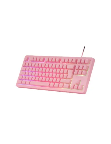 Mars Gaming MCPRGB3PES Kit Gaming 4 en 1 Teclado + Ratón + Auriculares + Alfombrilla Rosa