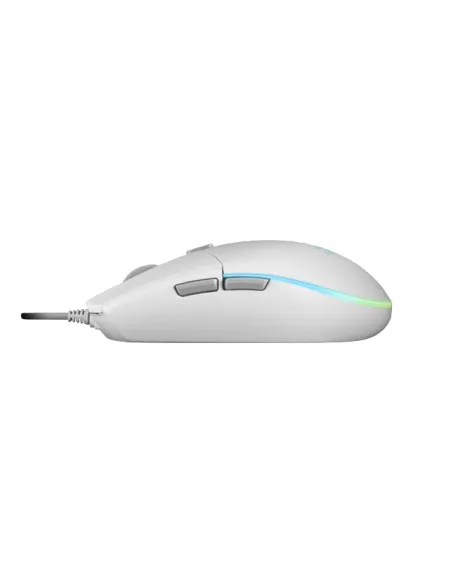 Mars Gaming MCPRGB3WES Kit Gaming 4 en 1 Teclado + Ratón + Auriculares + Alfombrilla Blanco