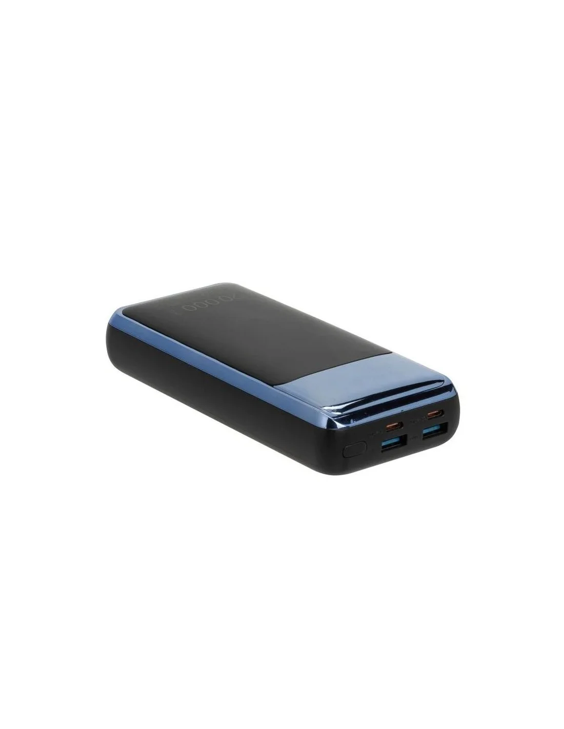 Rivacase VA1075 Powerbank 20000mAh 45W con LCD para Portatiles USB-C Negro