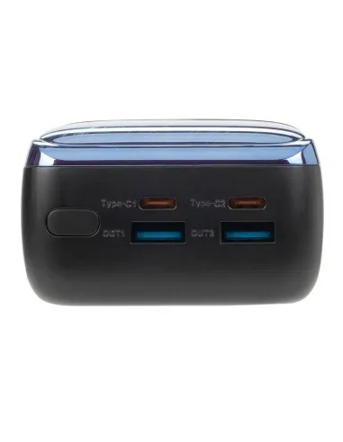 Rivacase VA1080 Powerbank 30000mAh 65W con LCD para Portatiles USB-C Negro