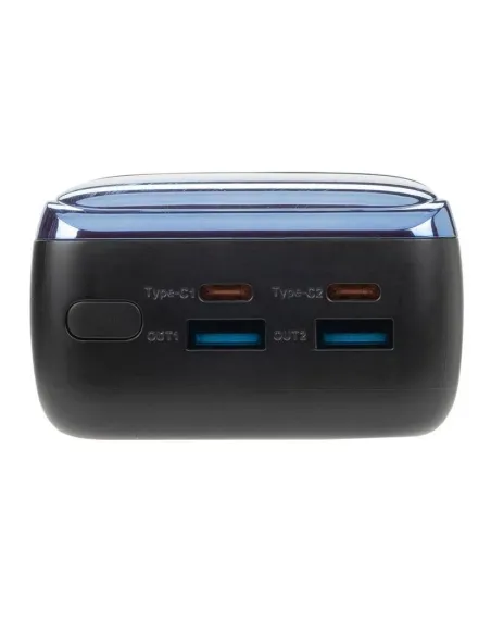 Rivacase VA1080 Powerbank 30000mAh 65W con LCD para Portatiles USB-C Negro