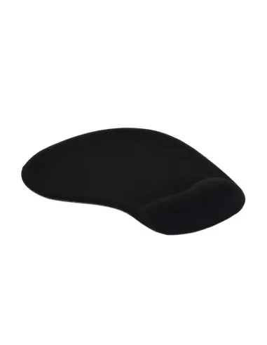 iggual IGG318935 Alfombrilla Reposamuñecas de Gel Negro