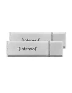 Intenso Ultra Line 2x Pendrive 64GB USB-A 3.2 Plata-FAELAP0719