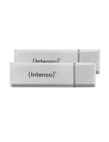 Intenso Ultra Line 2x Pendrive 64GB USB-A 3.2 Plata