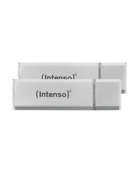 Intenso Ultra Line 2x Pendrive 64GB USB-A 3.2 Plata