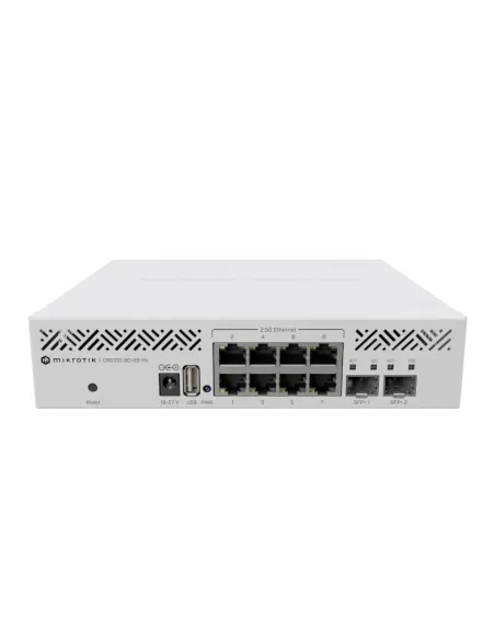 MikroTik CRS310-8G+2S+IN Switch 8 Puertos Gigabit Ethernet + 2 Puertos SFP+