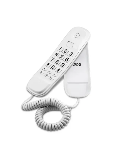 SPC Original Lite 2 Teléfono Sobremesa/Pared Blanco