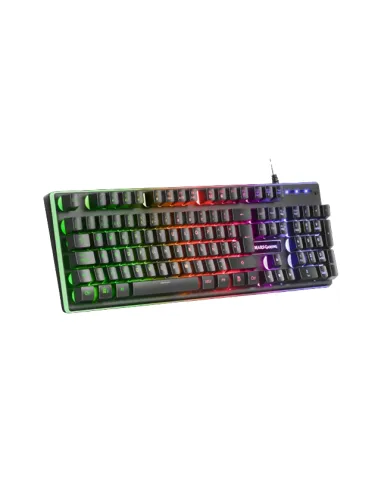 Mars Gaming MCPXBES Combo Teclado + Raton + Alfombrilla Negro