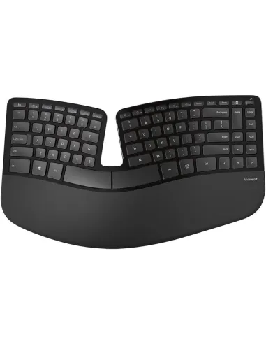 Microsoft L5V-00011 Ratón Ergonómico + Teclado Negro