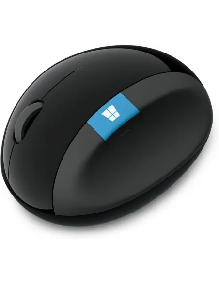 Microsoft L5V-00011 Ratón Ergonómico + Teclado Negro