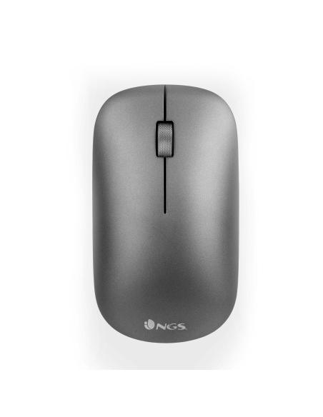NGS MATRIXKIT Kit Teclado y Ratón Slim Inalámbrico Gris