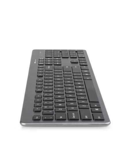 NGS MATRIXKIT Kit Teclado y Ratón Slim Inalámbrico Gris