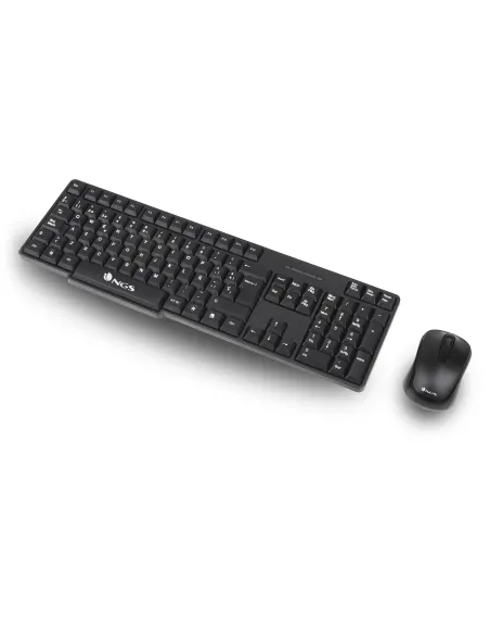 NGS EUPHORIAKIT Kit de Ratón y Teclado Inalámbricos Negro