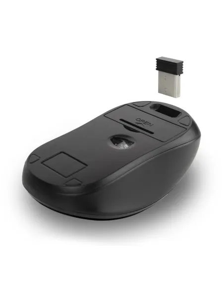 NGS EUPHORIAKIT Kit de Ratón y Teclado Inalámbricos Negro