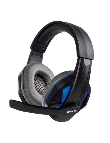 NGS GBX-1500 Kit Teclado + Ratón + Auriculares Gaming Negro/Gris