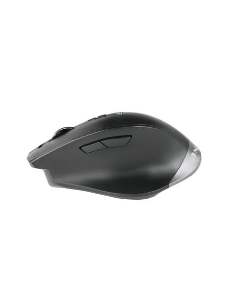 NGS Spell Kit Ergonómico de Teclado Qwerty Español + Ratón Inalámbricos Multidispositivo Negro