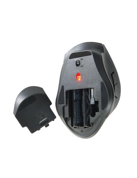 NGS Spell Kit Ergonómico de Teclado Qwerty Español + Ratón Inalámbricos Multidispositivo Negro