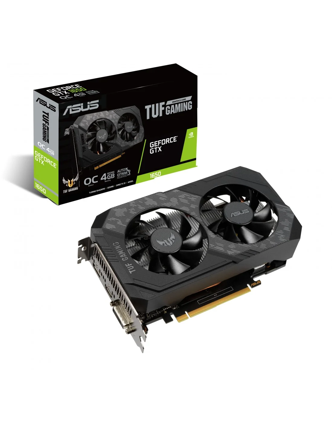 Asus TUF Gaming GeForce GTX 1650 OC Edition 4GB GDDR6