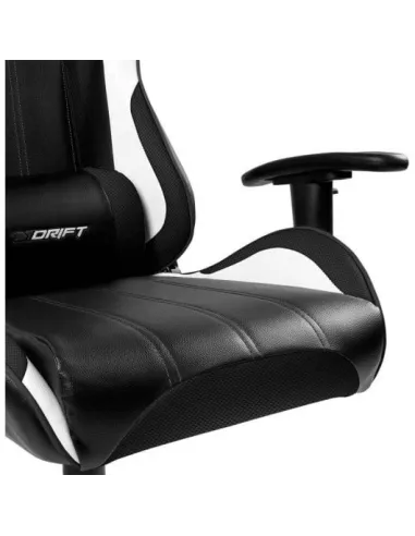 Drift DR175CARBON Silla Gaming Negra/Blanca