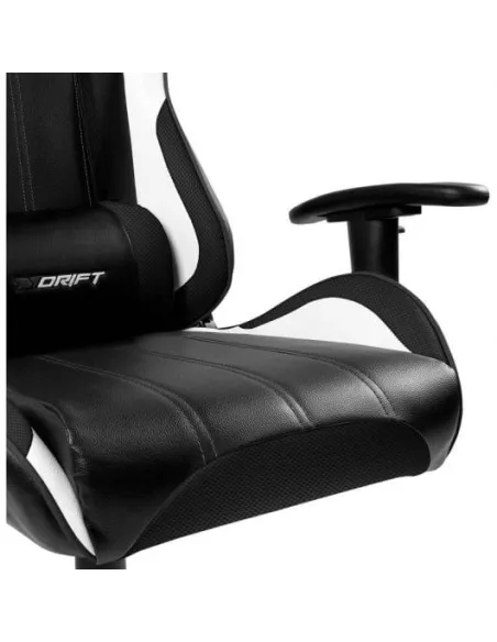 Drift DR175CARBON Silla Gaming Negra/Blanca