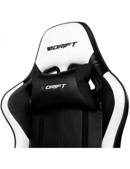 Drift DR175CARBON Silla Gaming Negra/Blanca