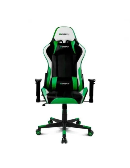 Drift DR175GREEN Silla Gaming Negra/Verde