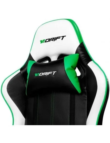 Drift DR175GREEN Silla Gaming Negra/Verde
