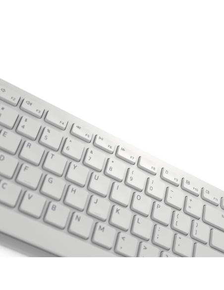 Dell KM5221W-WH-SPN Teclado y Ratón Inalámbricos Blanco