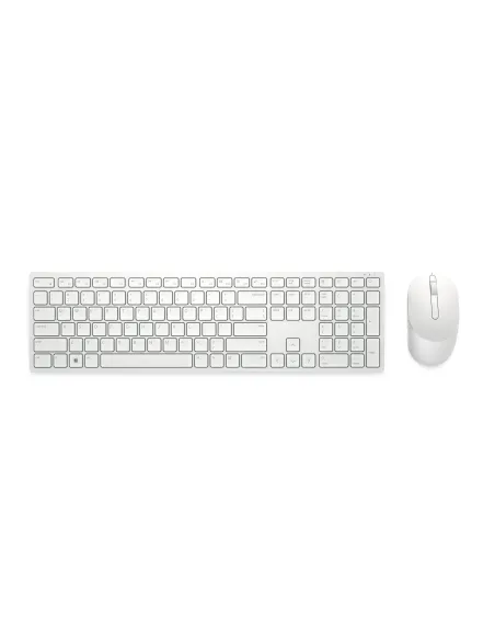 Dell KM5221W-WH-SPN Teclado y Ratón Inalámbricos Blanco