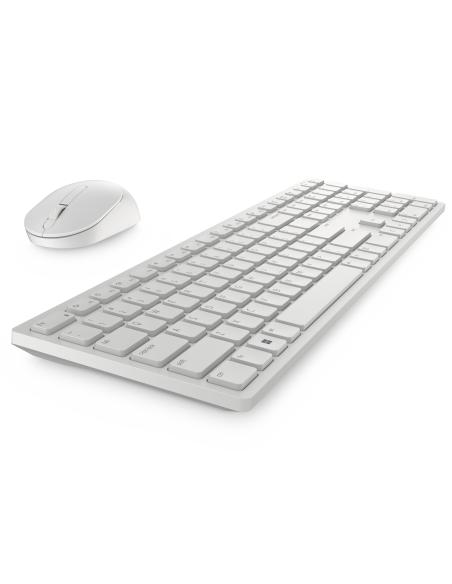 Dell KM5221W-WH-SPN Teclado y Ratón Inalámbricos Blanco